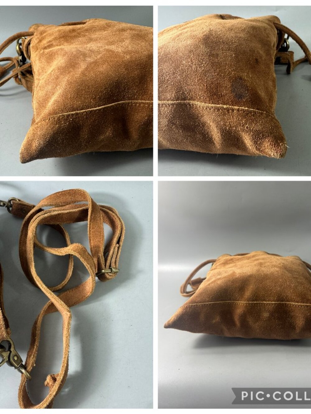 Free People Billie Suede Crossbody, Brown - Picture 15 of 16